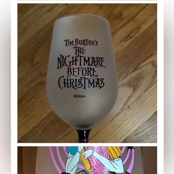 Jack & Sally wine glasses - Picture 6 of 8
